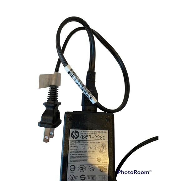 OEM HP 0957-2280 Printer AC Power Adapter Cord 32V 750mA Genuine Supply - Picture 3 of 3
